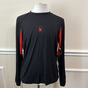 Spyder STRABO LONG SLEEVE SHIRT - Blk/Vco